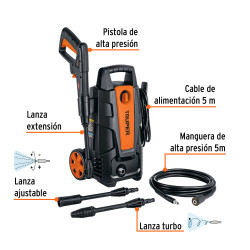 Hidrolavadora 1500 PSI, Truper